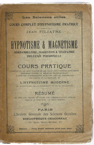 Hypnotisme magnétisme - &,