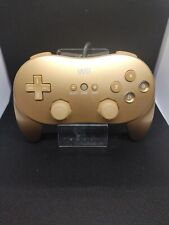 Nintendo Wii : Manette Classic Pro Or - Gold / Zelda (produit officiel)