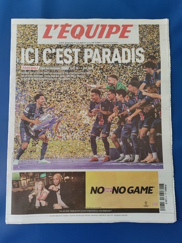 Psg journal equipe 6 - psg/journal, l'equipe