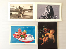 Lot  4   Cartes Postales   CHRIS  NIKOLSON   Couple  Postcards