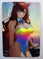 CARTE SEXY GIRL WAIFU BEAUTY