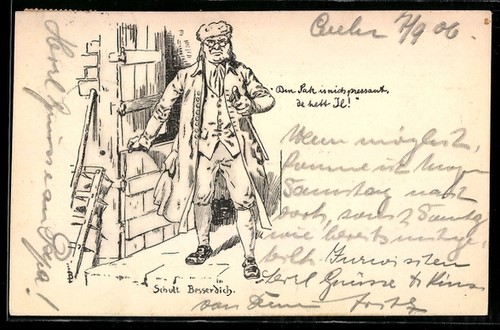 Carte postale fritz reuter - fritz,