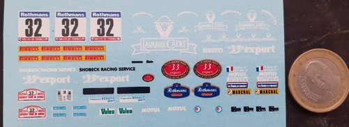 Decals decalcomanie r5 - decals,