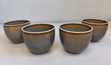 4 Tasses a thé ou café en porcelaine Coquet Limoges diamétre 7cm