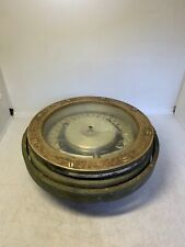 ANCIEN COMPAS D'EMBARCATION DE MARINE DATE 1932 EN LAITON