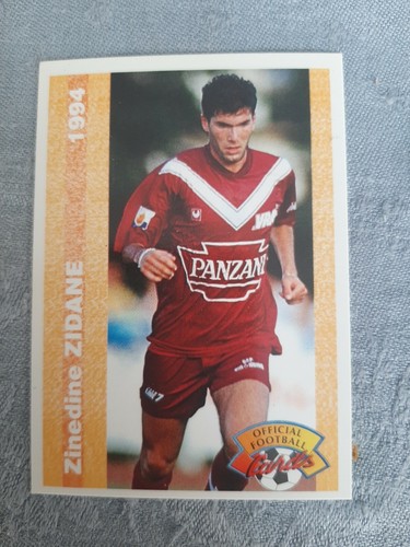 Panini foot zidane neuve - panini,