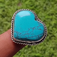Vente bague coeur pierre