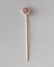 Epingle or 18k cravate ou