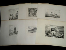 Horace Vernet - Ensemble de 6