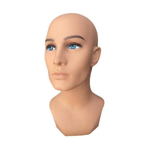 Tête mannequin chauve pour - mannequin,