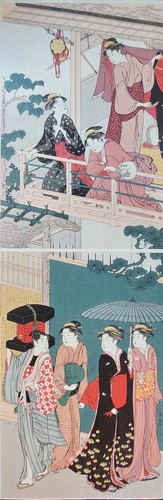 Diptyque estampes japonaises - diptyque,