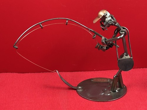 Figurine sculpture métal - sculpture,