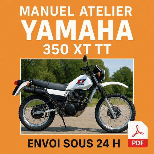 Manuel atelier yamaha xt350 - manuel,