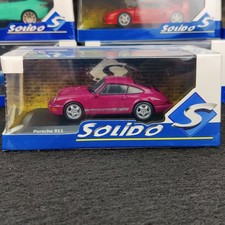 SOLIDO PORSCHE 911 964 CARRERA RS STAR RUBY / VIOLET  1:43 NEUF BOITE S4312902
