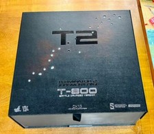 Hot Toys Terminator 2 T-800 Battle Damaged DX13 Japan Special Edition Used