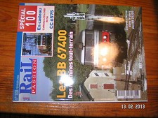 $ Rail Passion n°100 BB 67400 La CLASS 66 S102 Z7100 BB25200