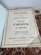 Ancien Livret 12 Études
