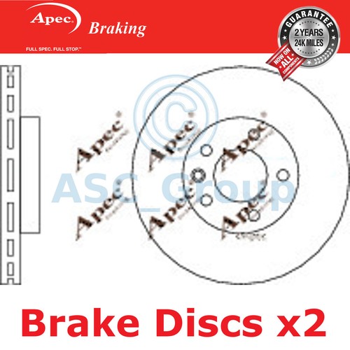 Apec braking 308mm ventilé - 2x,