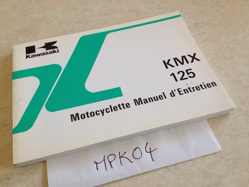 Manuel propriétaire kawasaki - propriétaire,