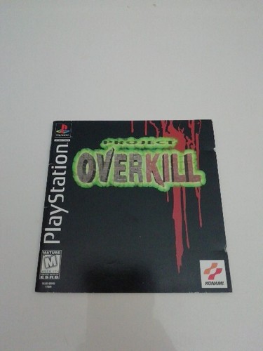 Notice seule jeu rare - rare, ps1