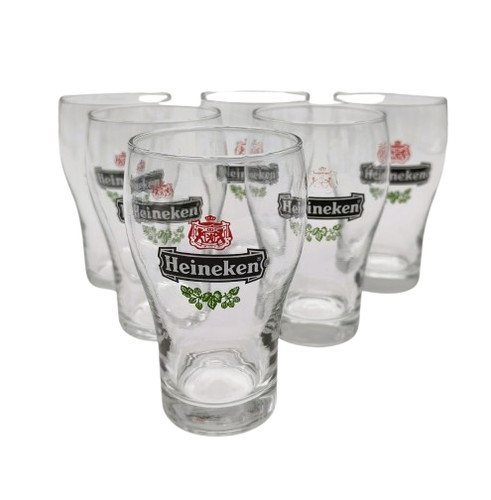 Lot 6 verres heineken - de,