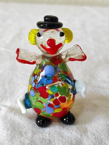 Ancienne figurine clown en - clown,