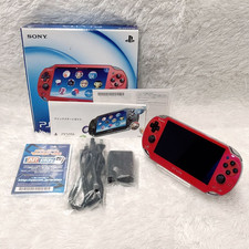 Console Sony PS Vita PCH-1000 Cosmic Red avec boite chargeur testée...