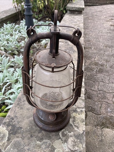 Ancienne lampe tempête - ancienne,
