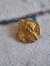 Broche Or 24 Carat 1890-1910 ans