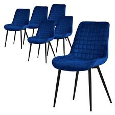 Lot de 6 chaises de salle à