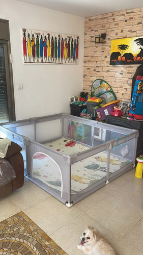 Parc pour bébé avec - , anneau