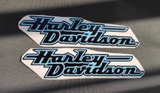 Harley davidson blue black gas - harley,