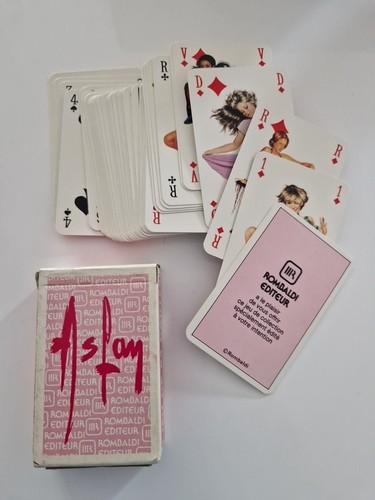 Aslan jeux cartes ancien - 54,
