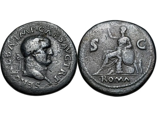 Galba sesterce rome 68 - galba,, rome,