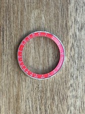 Lunette tachymètre orange interchangeable pour chronomaster Nivada Grenchen