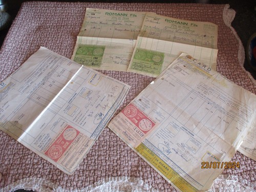 Ancienne vignette fiscale - ancienne,