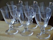DAUM FRANCE 6 ANCIENS VERRES A