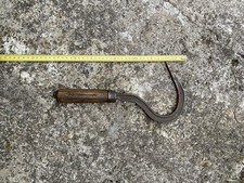 Crochet Foin Paille Gaffe Pêcheur Docker Art Populaire 