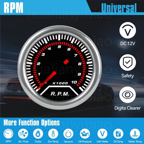 52mm car tachometer gauge - 52mm,