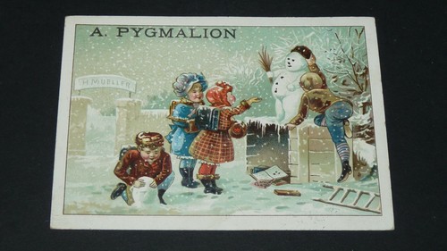 Chromo 1880 1895 pygmalion - 1880-1895,
