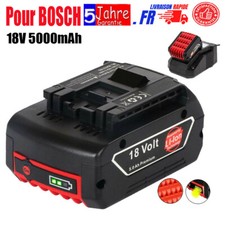 Pour Bosch Batterie 18V GBA GSR GSB BAT609 610 618 620 622 2607337070 5,0Ah Akku
