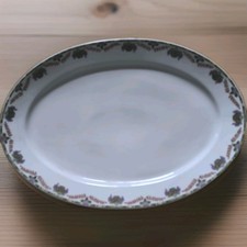 Plat Ovale Porcelaine Limoges