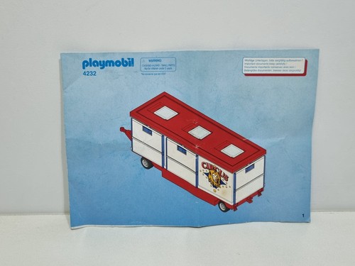 Playmobil 4232 manuel