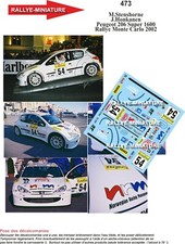 DECALS 1/32 REF 0473 PEUGEOT