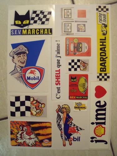 Garage esso affichettes - 1/43,