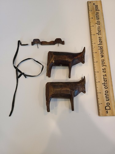 Two vintage miniature hand - vintage,