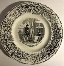 Assiette parlante creil - parlante,