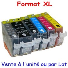 Encres génériques Canon 525 526 XL imp MG5200 MG5220 ( 1 4 5 ... 30 cartouches )
