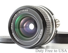 [ COMME NEUF] Objectif grand angle Nikon Ai Nikkor 24 mm f2,8 MF pour monture...