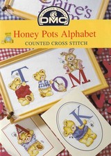 Cross stitch Honey Pots Alphabet point croix épuisé